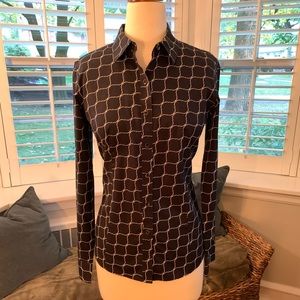 Talbots wrinkle resistant button down dress shirt